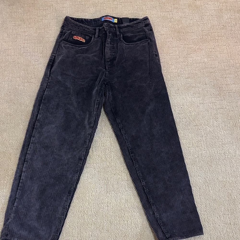 Olivers Dark Gray Corduroy Men's Pants